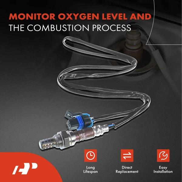 2-Pc Oxygen Sensor Downstream 4-Pin A-Premium APOS0386