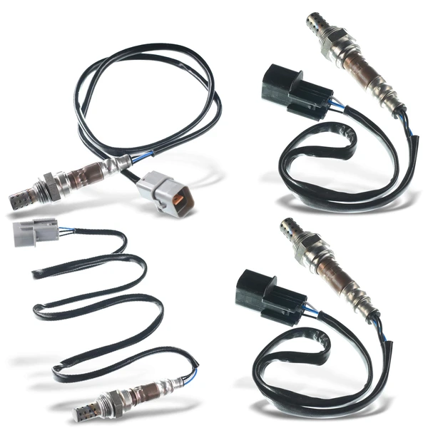 4-Pc Oxygen Sensor Upstream & Downstream 4-Pin A-Premium APOS1991