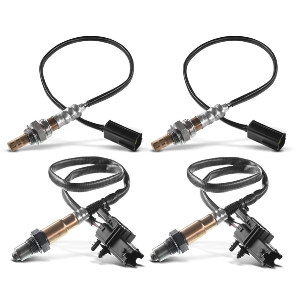 4-Pc Oxygen Sensor Upstream & Downstream 6(Upstream); 4(Downstream)-Pin A-Premium APOS1885