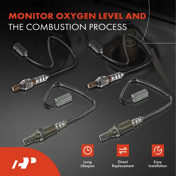 4-Pc Oxygen Sensor Upstream & Downstream A-Premium APOS1887