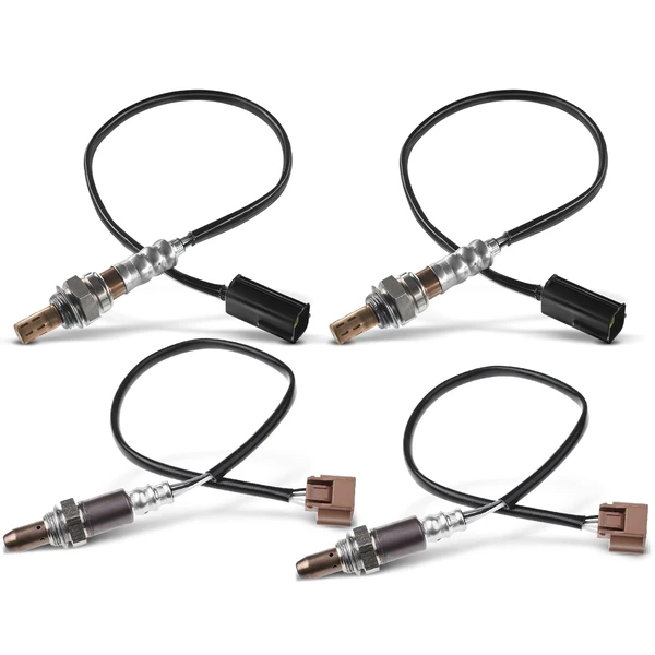 4-Pc Oxygen Sensor Upstream & Downstream 4-Pin A-Premium APOS1891