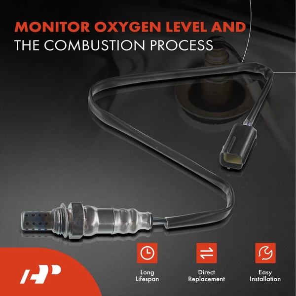 2-Pc Oxygen Sensor Upstream & Downstream 4-Pin A-Premium APOS0202