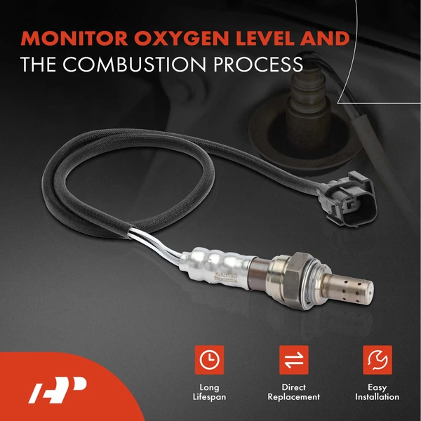 2-Pc Oxygen Sensor Downstream Front & Rear 4-Pin A-Premium APOS1013