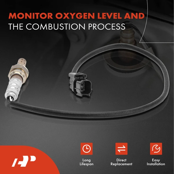 2-Pc Oxygen Sensor Downstream Front & Rear 4-Pin A-Premium APOS0238
