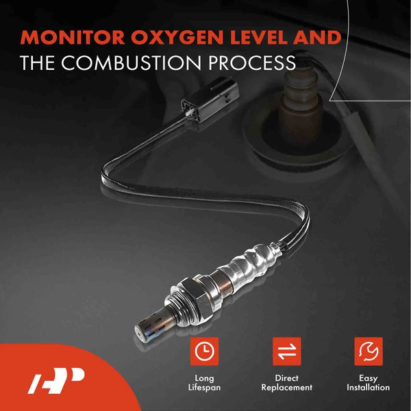 2-Pc Oxygen Sensor Center & Downstream 4-Pin A-Premium APOS0220
