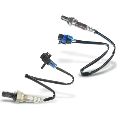 2 Pcs Upstream & Downstream O2 Oxygen Sensor