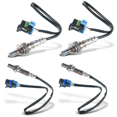 4 Pcs Upstream & Downstream O2 Oxygen Sensor