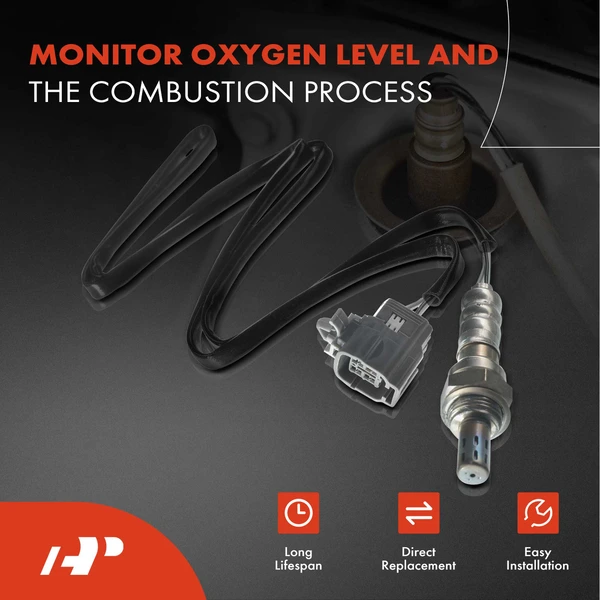 2-Pc Oxygen Sensor Downstream Front & Rear 4-Pin A-Premium APOS0481