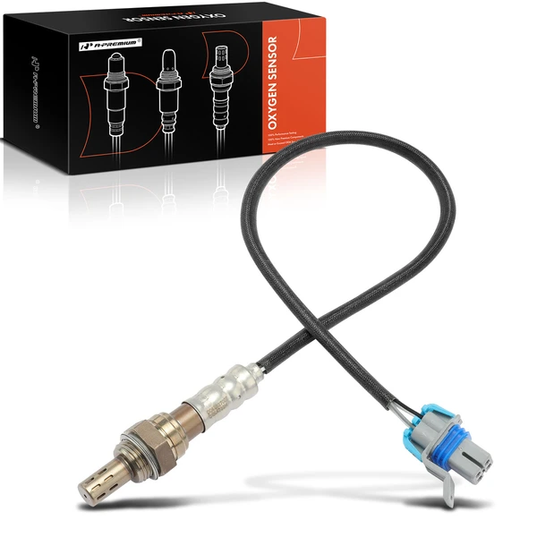 2008-2013 Chevrolet Silverado 1500 1-Pc Oxygen Sensor 4-Pin A-Premium OS166