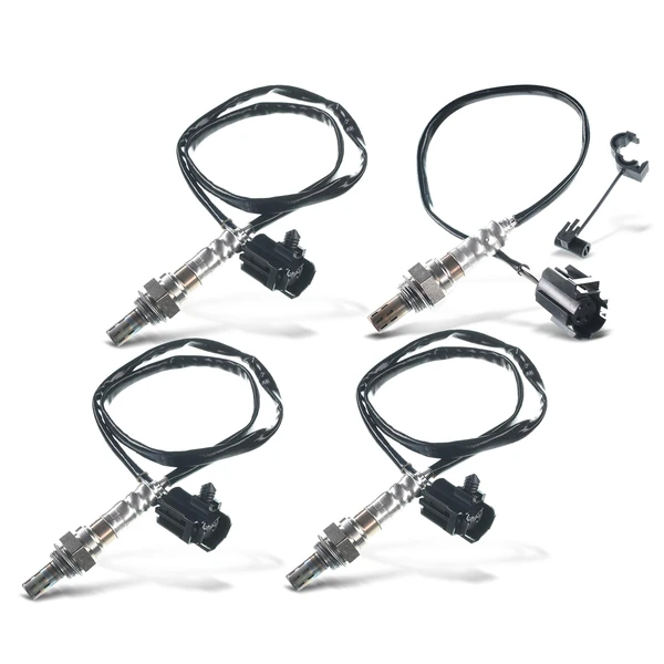 4-Pc Oxygen Sensor Upstream & Downstream 4-Pin A-Premium APOS1599