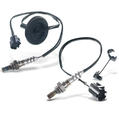 2 Pcs Upstream & Downstream O2 Oxygen Sensor