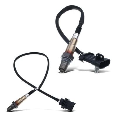 2 Pcs Upstream & Downstream O2 Oxygen Sensor