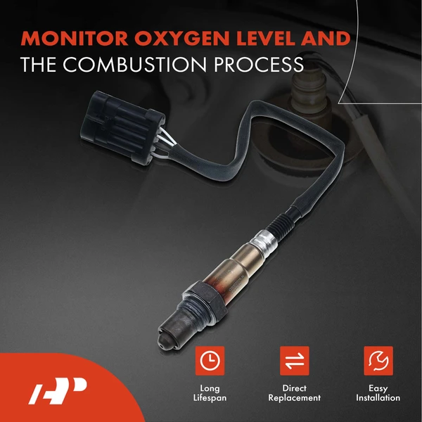 2-Pc Oxygen Sensor Upstream & Downstream 4-Pin A-Premium APOS0817