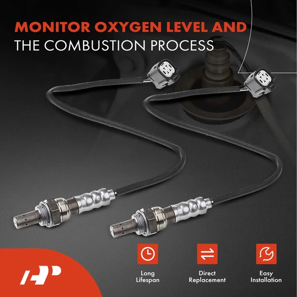 2-Pc Oxygen Sensor Downstream 4-Pin A-Premium APOS0920