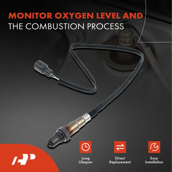 2-Pc Oxygen Sensor Downstream Driver & Passenger 4-Pin A-Premium APOS0829