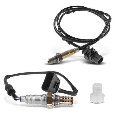 2 Pcs Upstream & Downstream O2 Oxygen Sensor