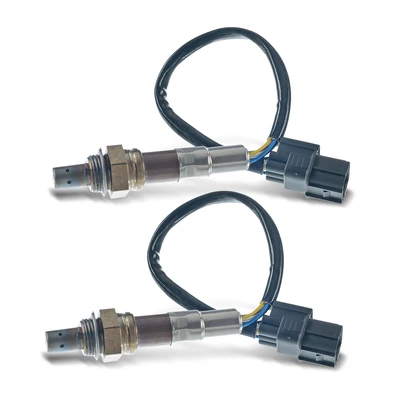 2 Pcs Upstream Front & Rear O2 Oxygen Sensor