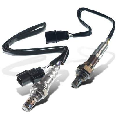 2 Pcs Upstream & Downstream Front O2 Oxygen Sensor