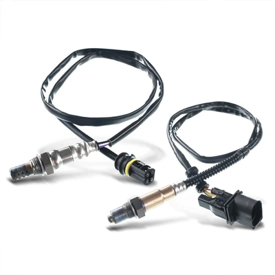2 Pcs Upstream & Downstream O2 Oxygen Sensor