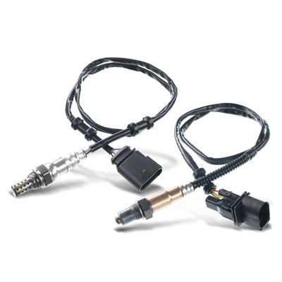 2 Pcs Upstream & Downstream O2 Oxygen Sensor