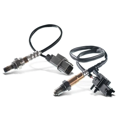 2 Pcs Upstream & Downstream O2 Oxygen Sensor