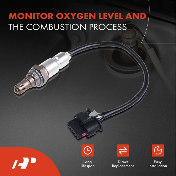 2-Pc Oxygen Sensor Upstream Driver & Passenger 5-Pin A-Premium APOS0831