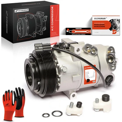 AC Compressor with Clutch