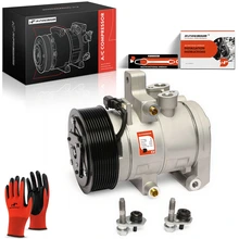 2010-2014 Ford Mustang A/C Compressor with Clutch with 10-Groove Pulley A-Premium APACC938