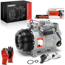 2014 2016 Mercedes-Benz E350 AC Compressor with Clutch with 6-Groove Pulley A-Premium APACC784