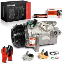 2022-2024 Ford Expedition AC Compressor with Clutch with 5-Groove Pulley A-Premium APACC957