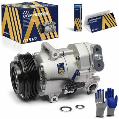 AISIN AC Compressor with Clutch