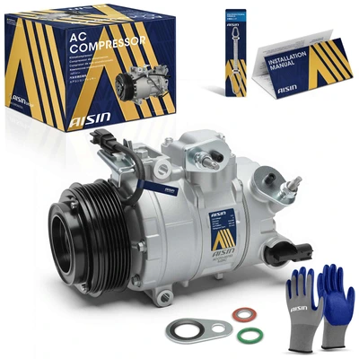 AISIN AC Compressor with Clutch