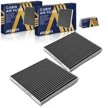 AISIN 2 Pcs Cabin Air Filters Activated Carbon for 2014-2019 Nissan Versa