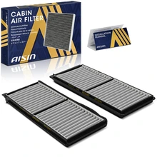 AISIN 2 Pcs Cabin Air Filters Activated Carbon for 2011-2018 Mazda 2