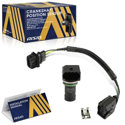 AISIN 2 Pcs Crankshaft Position Sensors for 2002-2005 Land Rover Freelander