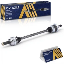 2015-2019 BMW X6 1pc CV Axle Shaft Rear Left or Right Aisin CVABM-00098
