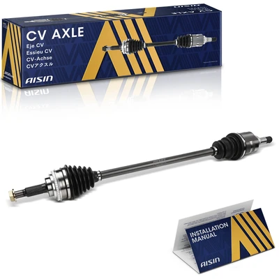 1993-1997 Geo Prizm 1-Pc CV Axle Assembly Front Right Aisin CVAAZ-02272