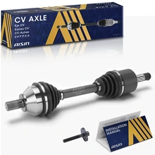 2005-2008 2010 Volvo S40 1pc CV Axle Shaft Front Left Aisin CVAVL-02403