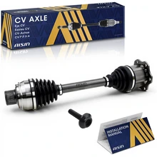 2012-2018 Audi A6 Quattro 1pc CV Axle Shaft Front Left or Right Aisin CVAVG-02571