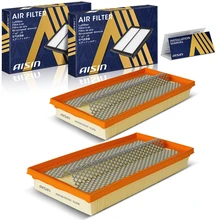 AISIN 2 Pcs Engine Air Filters for 1992 Mercedes-Benz 400SE