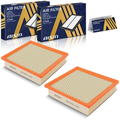 AISIN 2 Pcs Engine Air Filters