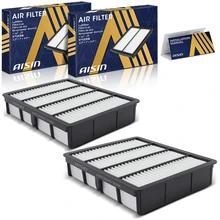 AISIN 2 Pcs Engine Air Filters for 1992-2000 Lexus SC400