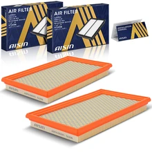 AISIN 2 Pcs Engine Air Filters for 1990-1999 2004 Subaru Legacy