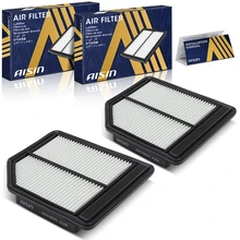 AISIN 2 Pcs Engine Air Filters