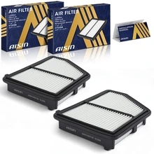 AISIN 2 Pcs Engine Air Filters for 2016-2022 Honda Civic