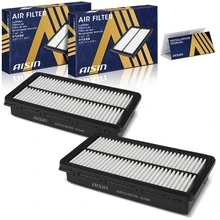 AISIN 2 Pcs Engine Air Filters