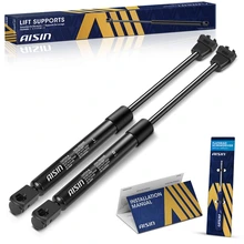 AISIN 2 Pcs Front Hood Lift Supports Shock Struts for 1998-2004 Dodge Intrepid