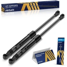 AISIN 2 Pcs Rear Trunk Lift Supports Shock Struts for 2008-2016 Audi A5 Quattro