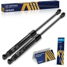 AISIN 2 Pcs Trunk Lift Supports Shock Struts for 2012-2018 Audi A6 Quattro