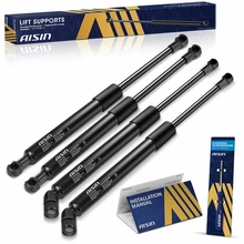 AISIN 4 Pcs Hood & Trunk Lift Supports Shock Struts for 2001-2003 BMW 530i